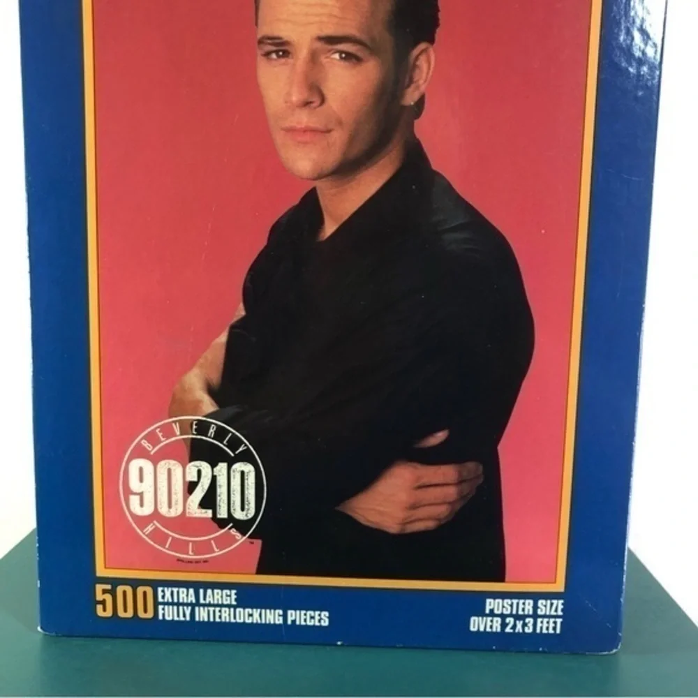 Beverly Hills 90210 Dylan McKay Giant Poster 500 Piece Puzzle Luke Perry Vintage